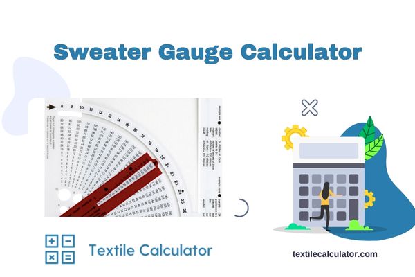 Sweater Gauge Calculator - Textile Calculator